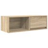 TV-taso Sonoma-tammi 80x31x25,5 cm tekninen puu