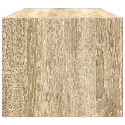 TV-taso Sonoma-tammi 80x31x25,5 cm tekninen puu