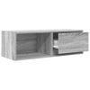 TV-taso harmaa Sonoma 80x31x25,5 cm tekninen puu