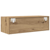 TV-taso käsityöläinen tammi 80x31x25,5 cm tekninen puu