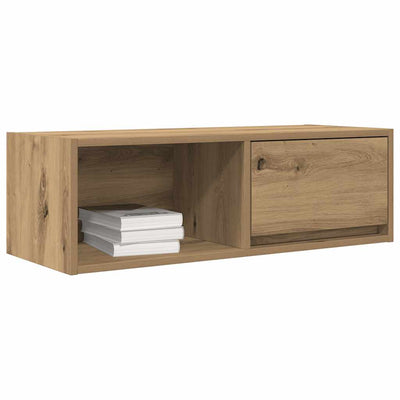 TV-seinäkaapit 2 kpl 80x31x25,5 cm tekninen puu