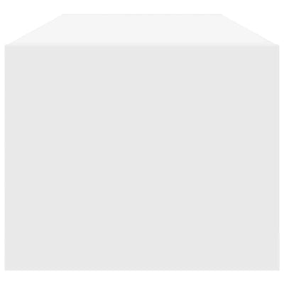 Valkoinen tv kaappi Kolla 100x31x25,5cm (engineered wood)