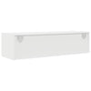 TV Kaappi Valkoinen 100x31x25,5 cm Engineered Wood