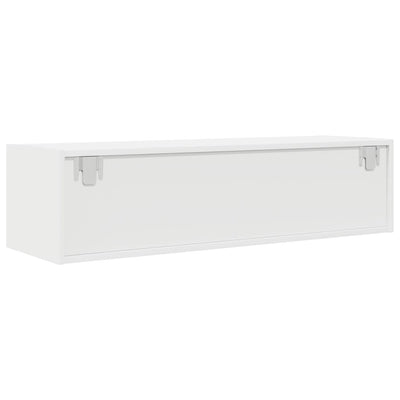 TV Kaappi Valkoinen 100x31x25,5 cm Engineered Wood