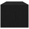 TV-taso musta tammi 100x31x25,5 cm tekninen puu