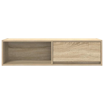 TV-taso Sonoma-tammi 100x31x25,5 cm tekninen puu