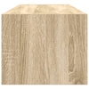 TV-taso Sonoma-tammi 100x31x25,5 cm tekninen puu