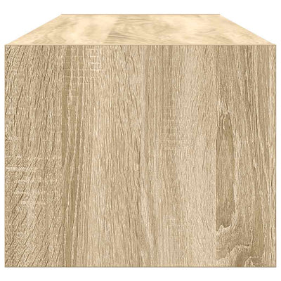 TV-taso Sonoma-tammi 100x31x25,5 cm tekninen puu