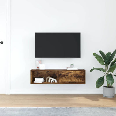 TV-taso savutammi 100x31x25,5 cm tekninen puu