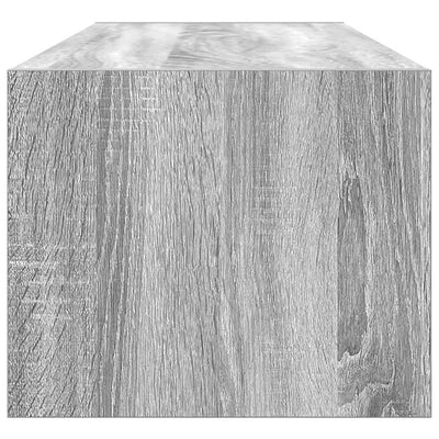 TV-taso harmaa Sonoma 100x31x25,5 cm tekninen puu