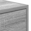 TV-taso harmaa Sonoma 100x31x25,5 cm tekninen puu