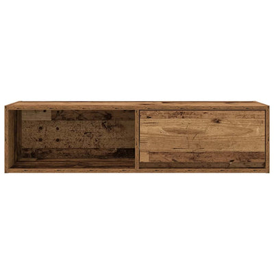 TV-taso vanha puu 100x31x25,5 cm suunniteltu puu