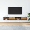 TV Kaapit 2 kpl vanha puu 100x31x25,5 cm suunniteltu puu