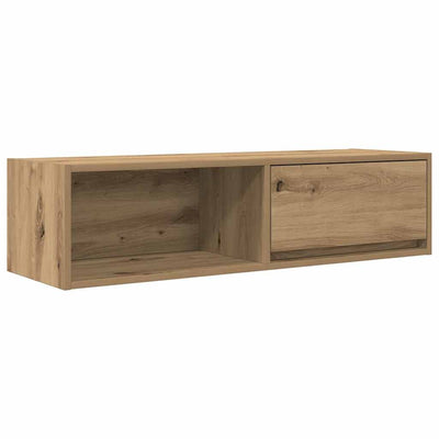 TV-seinäkaapit 2 kpl 100x31x25,5 cm tekninen puu