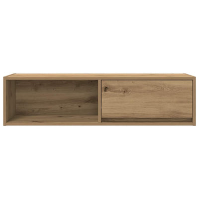 TV-seinäkaapit 2 kpl 100x31x25,5 cm tekninen puu