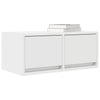 TV-seinäkaapit 2 kpl valkoinen 60x31x25,5 cm tekninen puu