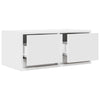 TV-seinäkaapit 2 kpl valkoinen 60x31x25,5 cm tekninen puu