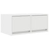 TV-seinäkaapit 2 kpl valkoinen 60x31x25,5 cm tekninen puu