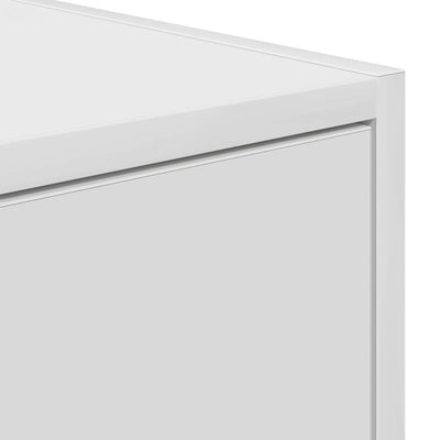 TV-seinäkaapit 2 kpl valkoinen 60x31x25,5 cm tekninen puu
