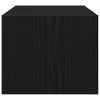 TV-tasot 2 kpl musta tammi 60x31x25,5 cm tekninen puu