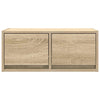 TV-taso sonoma-tammi 60x31x25,5 cm tekninen puu