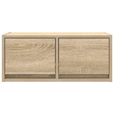 TV-taso sonoma-tammi 60x31x25,5 cm tekninen puu
