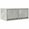 TV-taso betoninharmaa 60x31x25,5 cm tekninen puu