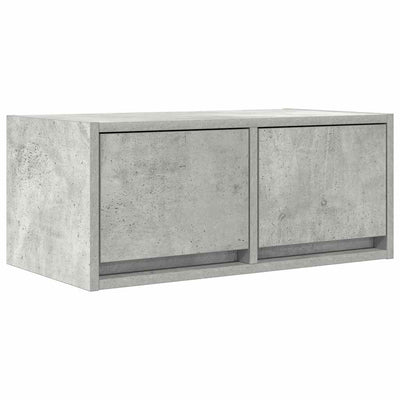 TV-taso betoninharmaa 60x31x25,5 cm tekninen puu