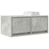 TV-taso betoninharmaa 60x31x25,5 cm tekninen puu