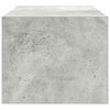 TV-taso betoninharmaa 60x31x25,5 cm tekninen puu