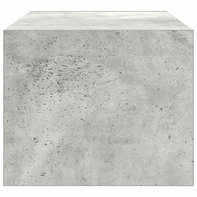 TV-taso betoninharmaa 60x31x25,5 cm tekninen puu