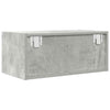 TV-taso betoninharmaa 60x31x25,5 cm tekninen puu