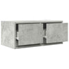 TV-seinäkaapit 2 kpl betoninharmaa 60x31x25,5 cm tekninen puu