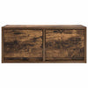 TV-seinäkaappi 2 kpl savutammi 60x31x25,5 cm tekninen puu