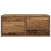 TV-taso vanha puu 60x31x25,5 cm suunniteltu puu