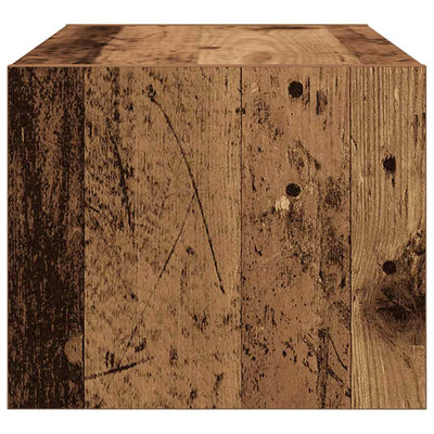 TV Kaapit 2 kpl vanha puu 60x31x25,5 cm suunniteltu puu