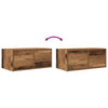 TV Kaapit 2 kpl vanha puu 60x31x25,5 cm suunniteltu puu
