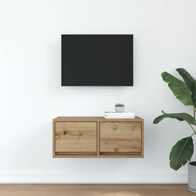 TV-taso artesaani tammi 60x31x25,5 cm tekninen puu