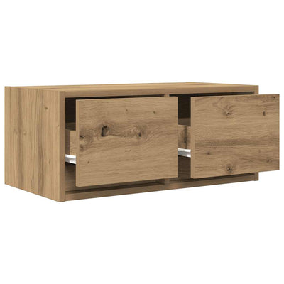 TV-taso artesaani tammi 60x31x25,5 cm tekninen puu