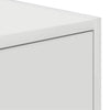 TV-taso valkoinen 80x31x25,5 cm tekninen puu