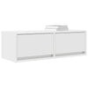 TV-seinäkaapit 2 kpl valkoinen 80x31x25,5 cm tekninen puu