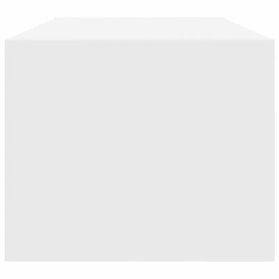 TV-seinäkaapit 2 kpl valkoinen 80x31x25,5 cm tekninen puu