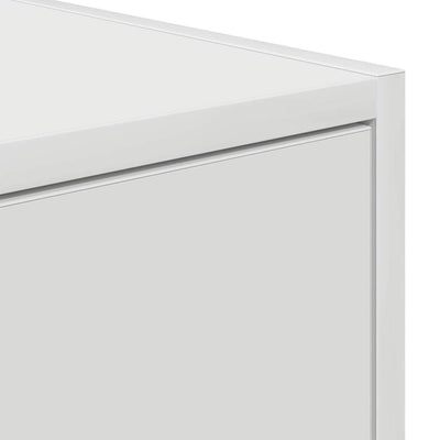 TV-seinäkaapit 2 kpl valkoinen 80x31x25,5 cm tekninen puu