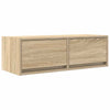 TV-taso Sonoma-tammi 80x31x25,5 cm tekninen puu
