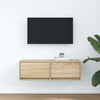 TV-taso Sonoma-tammi 80x31x25,5 cm tekninen puu