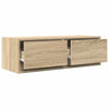 TV-taso Sonoma-tammi 80x31x25,5 cm tekninen puu