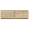 TV-taso Sonoma-tammi 80x31x25,5 cm tekninen puu