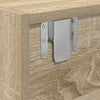 TV-taso Sonoma-tammi 80x31x25,5 cm tekninen puu