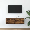 TV-taso savutammi 80x31x25,5 cm tekninen puu