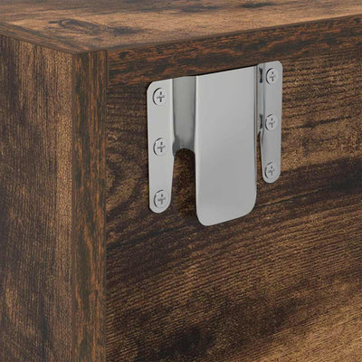 Savutammi tv-seinäkaappi Horton 80x31x25,5cm (2 kpl, puinen)